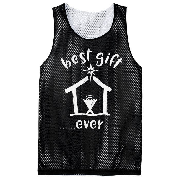 Best Ever Christmas Cool Jesus Nativity Scene Christian Mesh Reversible Basketball Jersey Tank