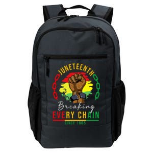 Breaking Every Chain Since 1865 Juneteenth Freedom Daily Commute Backpack