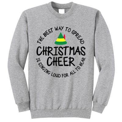 Buddy Elf Christmas Cheer 2024 Tall Sweatshirt