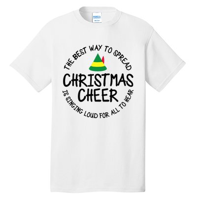 Buddy Elf Christmas Cheer 2024 Tall T-Shirt