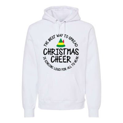 Buddy Elf Christmas Cheer 2024 Premium Hoodie