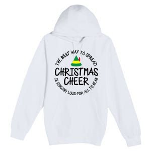 Buddy Elf Christmas Cheer 2024 Premium Pullover Hoodie