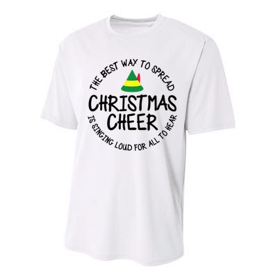 Buddy Elf Christmas Cheer 2024 Performance Sprint T-Shirt