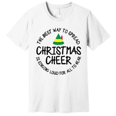 Buddy Elf Christmas Cheer 2024 Premium T-Shirt