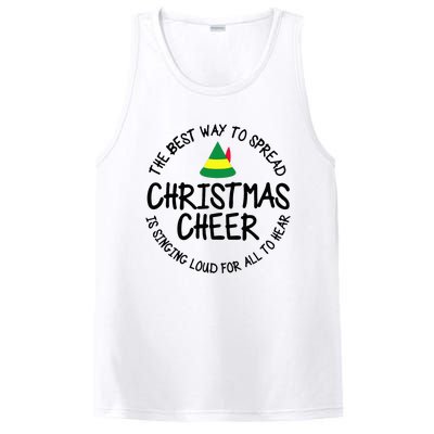 Buddy Elf Christmas Cheer 2024 PosiCharge Competitor Tank