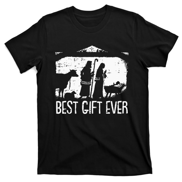 Best Ever Christmas Cool Jesus Nativity Scene Christian T-Shirt