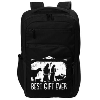 Best Ever Christmas Cool Jesus Nativity Scene Christian Impact Tech Backpack