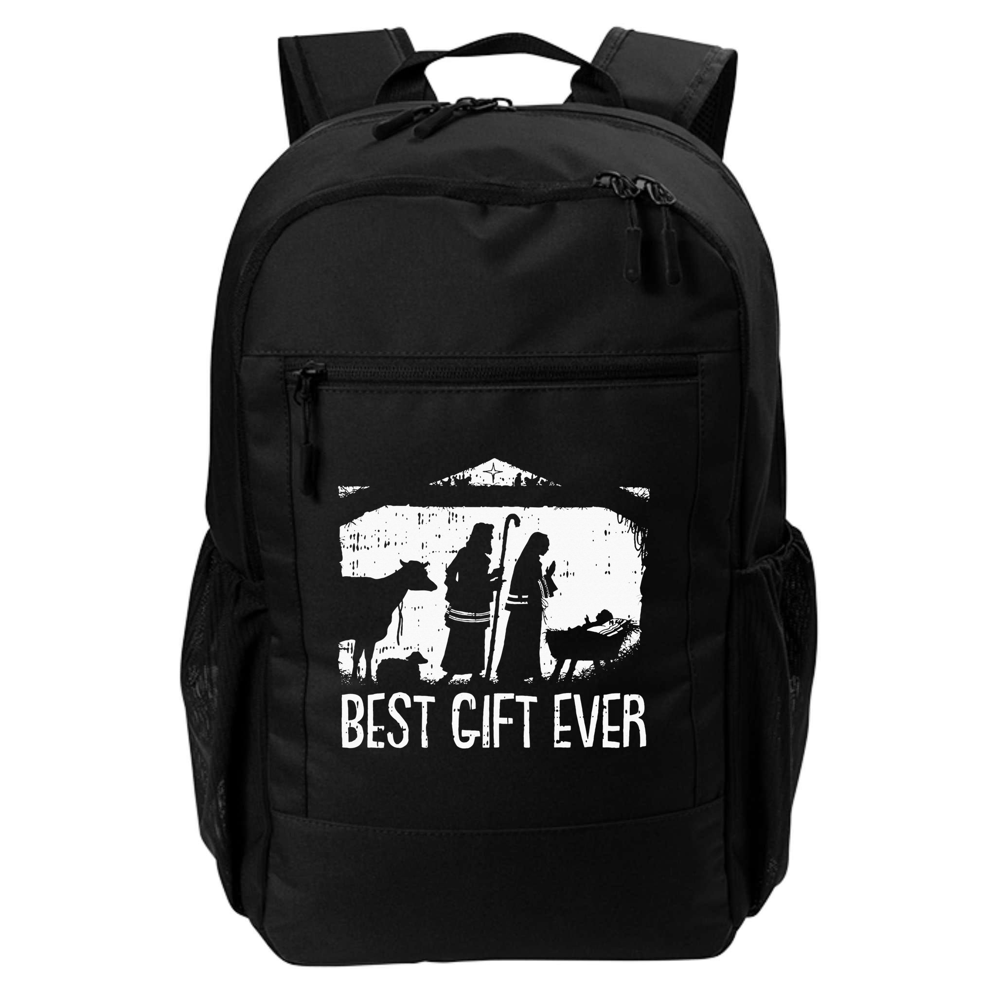 Best Ever Christmas Cool Jesus Nativity Scene Christian Backpack