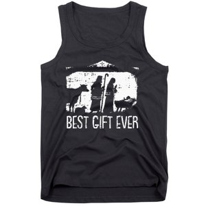 Best Ever Christmas Cool Jesus Nativity Scene Christian Tank Top