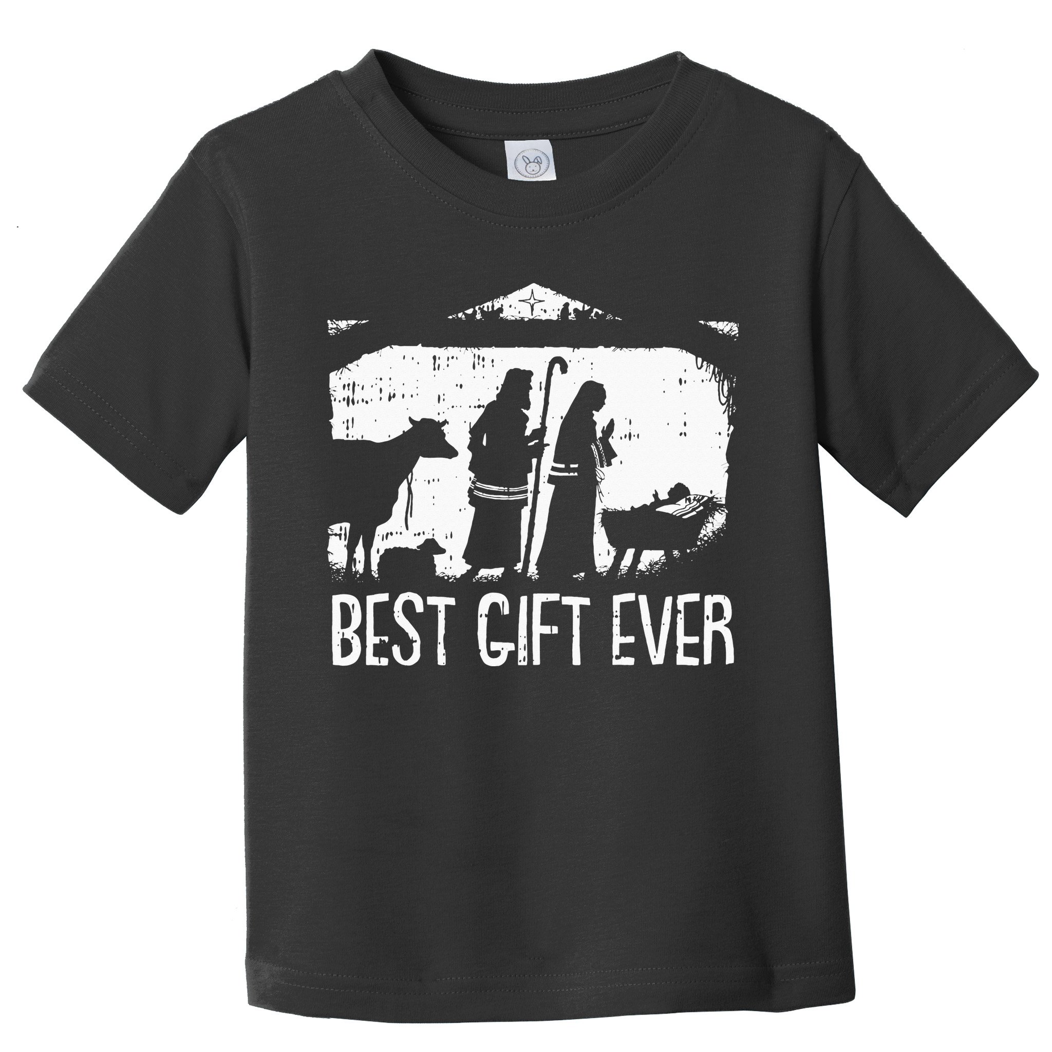 Best Ever Christmas Cool Jesus Nativity Scene Christian Toddler T-Shirt