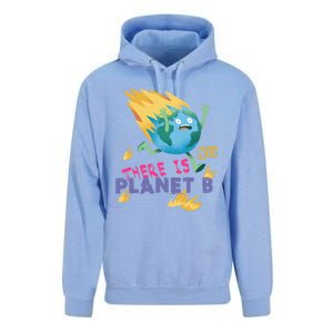 Burning Earth Cute Gift There Is No Planet B Great Gift Unisex Surf Hoodie