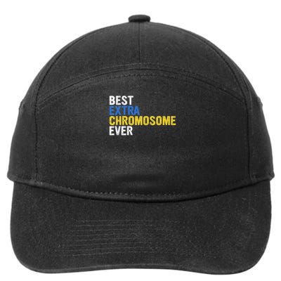 Best extra chromosome ever 321 March 21 Awareness  7-Panel Snapback Hat