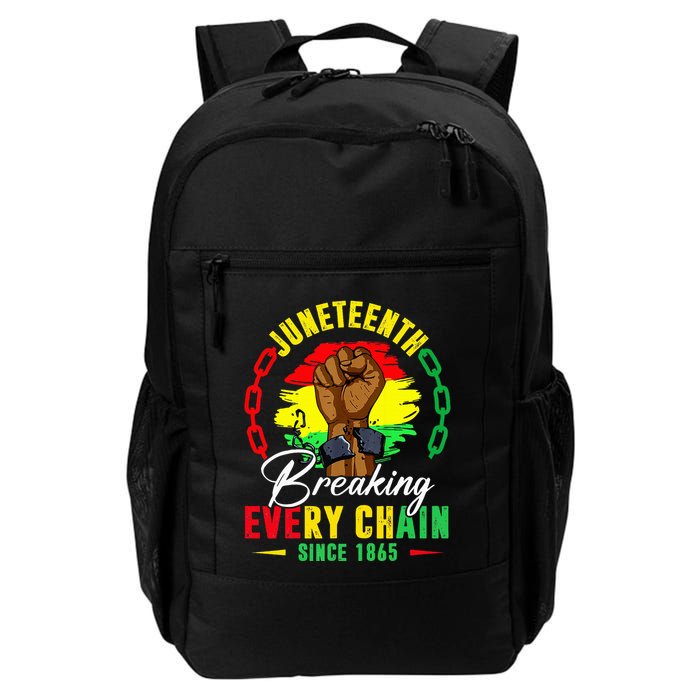 Breaking Every Chain Since 1865 Juneteenth Freedom Backpack