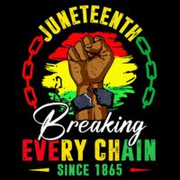 Breaking Every Chain Since 1865 Juneteenth Freedom Backpack