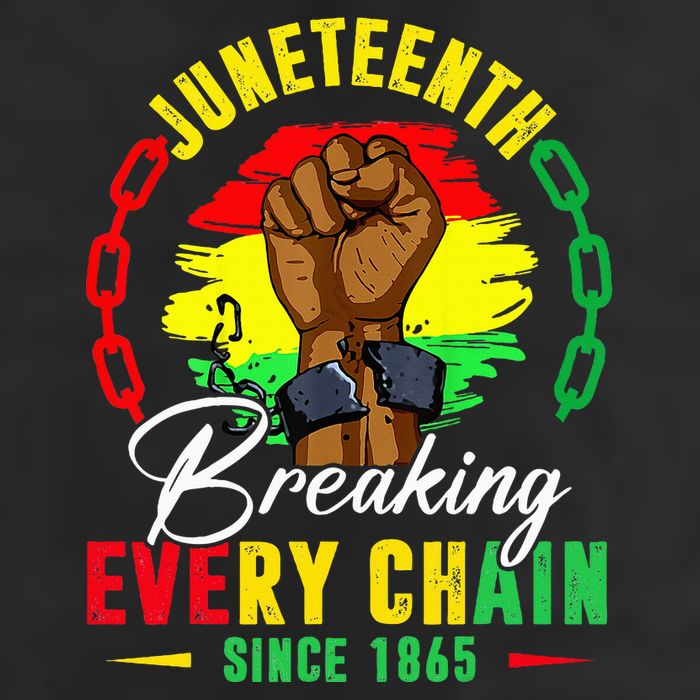 Breaking Every Chain Since 1865 Juneteenth Freedom Adult Drive Performance Visor