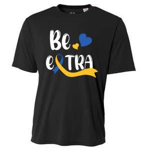 Be Extra Cute T21 World Down Syndrome Awareness Day Cooling Performance Crew T-Shirt