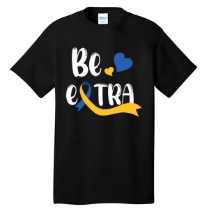 Be Extra Cute T21 World Down Syndrome Awareness Day Tall T-Shirt