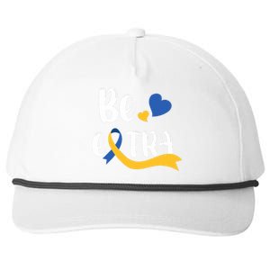 Be Extra Cute T21 World Down Syndrome Awareness Day Snapback Five-Panel Rope Hat