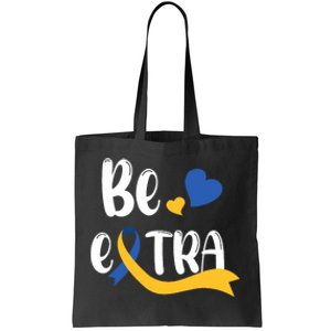 Be Extra Cute T21 World Down Syndrome Awareness Day Tote Bag