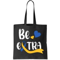 Be Extra Cute T21 World Down Syndrome Awareness Day Tote Bag