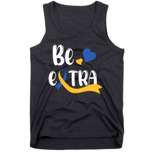 Be Extra Cute T21 World Down Syndrome Awareness Day Tank Top