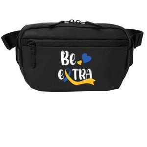 Be Extra Cute T21 World Down Syndrome Awareness Day Crossbody Pack