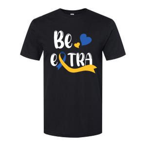 Be Extra Cute T21 World Down Syndrome Awareness Day Softstyle CVC T-Shirt