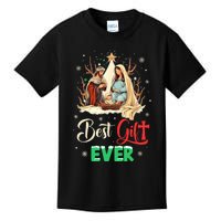 Best Ever Christmas Cool Jesus Nativity Scene Christian Kids T-Shirt