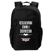 Because I Was Inverted Jet Fighter Backpack