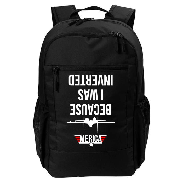 Because I Was Inverted Jet Fighter Backpack