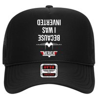 Because I Was Inverted Jet Fighter Trucker Hat