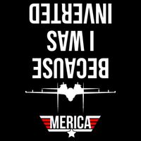 Because I Was Inverted Jet Fighter Cropped Pullover Crew