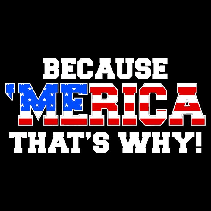Because Merica Thats Why Tie-Dye T-Shirt
