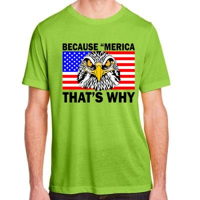 Because 'Merica That's Why! Eagle Adult ChromaSoft Performance T-Shirt