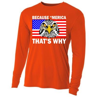 Because 'Merica That's Why! Eagle Cooling Performance Long Sleeve Crew