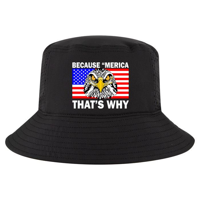 Because 'Merica That's Why! Eagle Cool Comfort Performance Bucket Hat