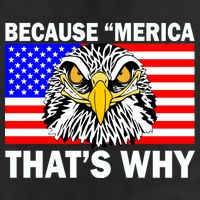 Because 'Merica That's Why! Eagle Cool Comfort Performance Bucket Hat