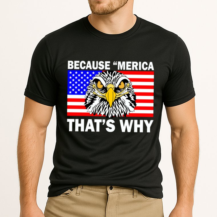Because 'Merica That's Why! Eagle Performance Shirt