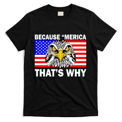 Because 'Merica That's Why! Eagle T-Shirt