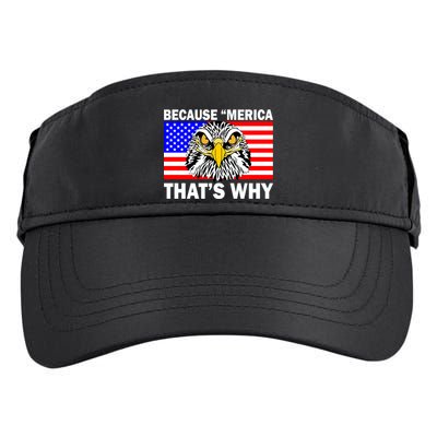 Because 'Merica That's Why! Eagle Adult Drive Performance Visor
