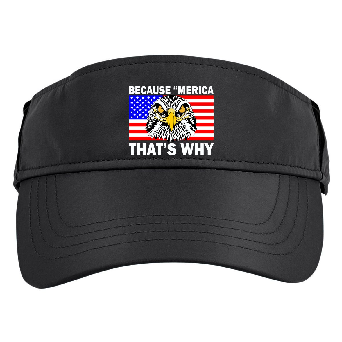 Because 'Merica That's Why! Eagle Adult Drive Performance Visor