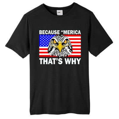 Because 'Merica That's Why! Eagle Tall Fusion ChromaSoft Performance T-Shirt