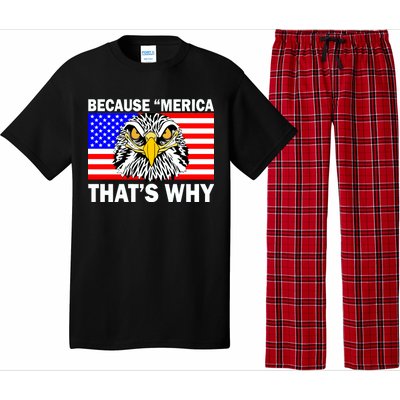 Because 'Merica That's Why! Eagle Pajama Set