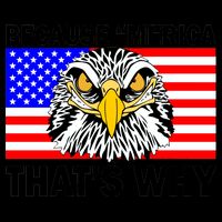 Because 'Merica That's Why! Eagle 16oz Travel Tumbler