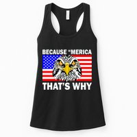 Because 'Merica That's Why! Eagle Womens Tank Top