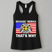 Because 'Merica That's Why! Eagle Womens Tank Top