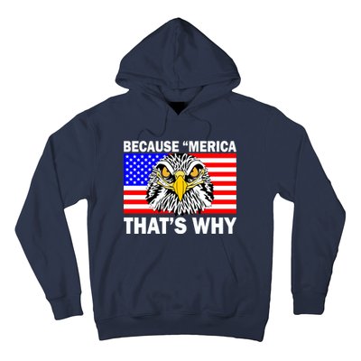 Because 'Merica That's Why! Eagle Hoodie