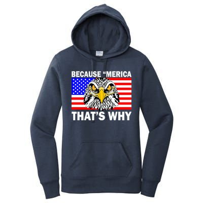 Because 'Merica That's Why! Eagle Women's Pullover Hoodie