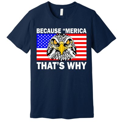 Because 'Merica That's Why! Eagle Premium T-Shirt