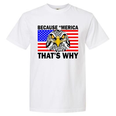 Because 'Merica That's Why! Eagle Garment-Dyed Heavyweight T-Shirt